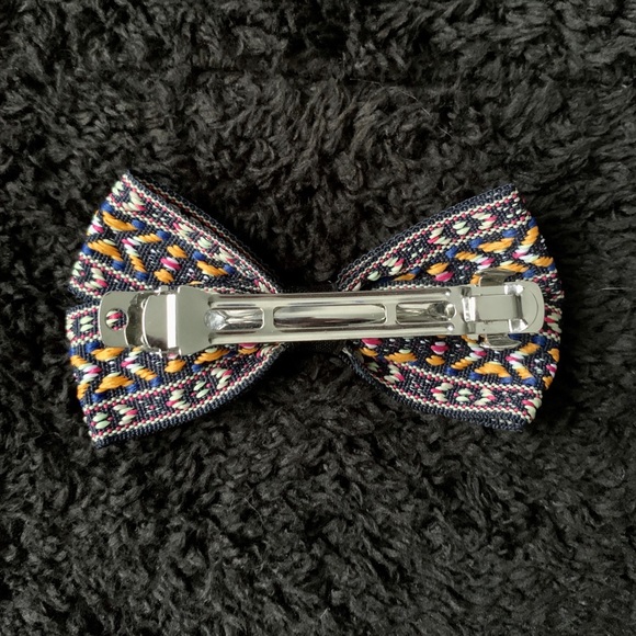 ♡mini tribal fashion bow hair clip - Picture 2 of 3